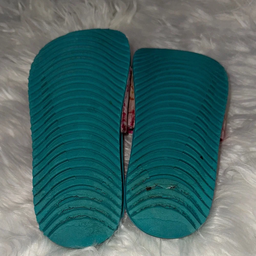 Nike Multicolor Tie-Dye Slides with Silver Logo